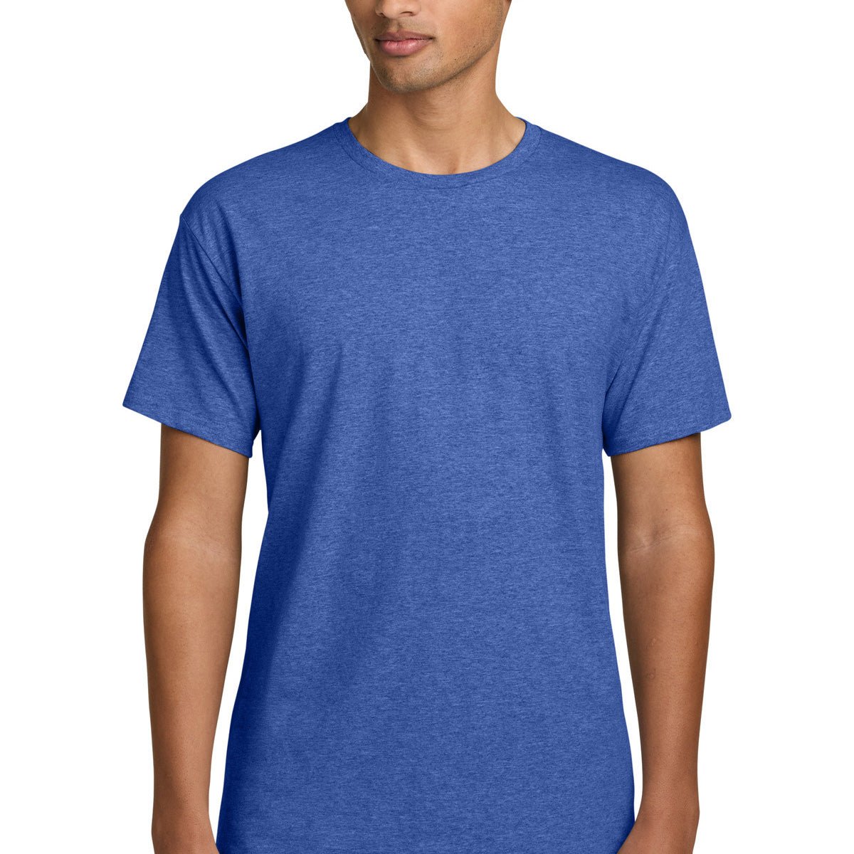 Custom printed Gildan Light Cotton T-Shirt – Heather Royal