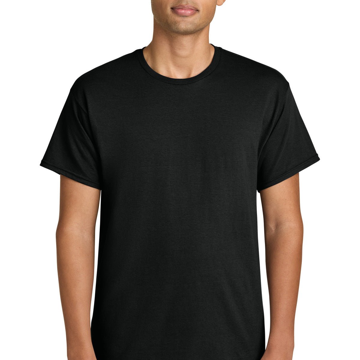 Custom printed Gildan Light Cotton T-Shirt – Black