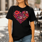 Heart Lips Valentine DTF Transfer – Cute Love & Kiss Design - DTF NOVA - Ready DTF Transfers - NOVA DTF