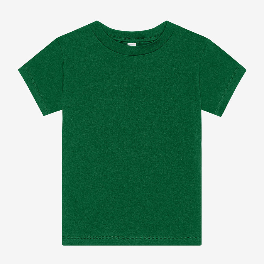 Custom printed Bella+Canvas Toddler Tee – Kelly Green