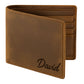 Personalized RFID Leather Wallet