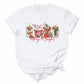 Merry and Bright Christmas Coffee DTF Transfer – Ready to Press Heat Transfers - DTF NOVA