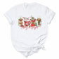 Merry and Bright Christmas Coffee DTF Transfer – Ready to Press Heat Transfers - DTF NOVA - Ready DTF Transfers - NOVA DTF