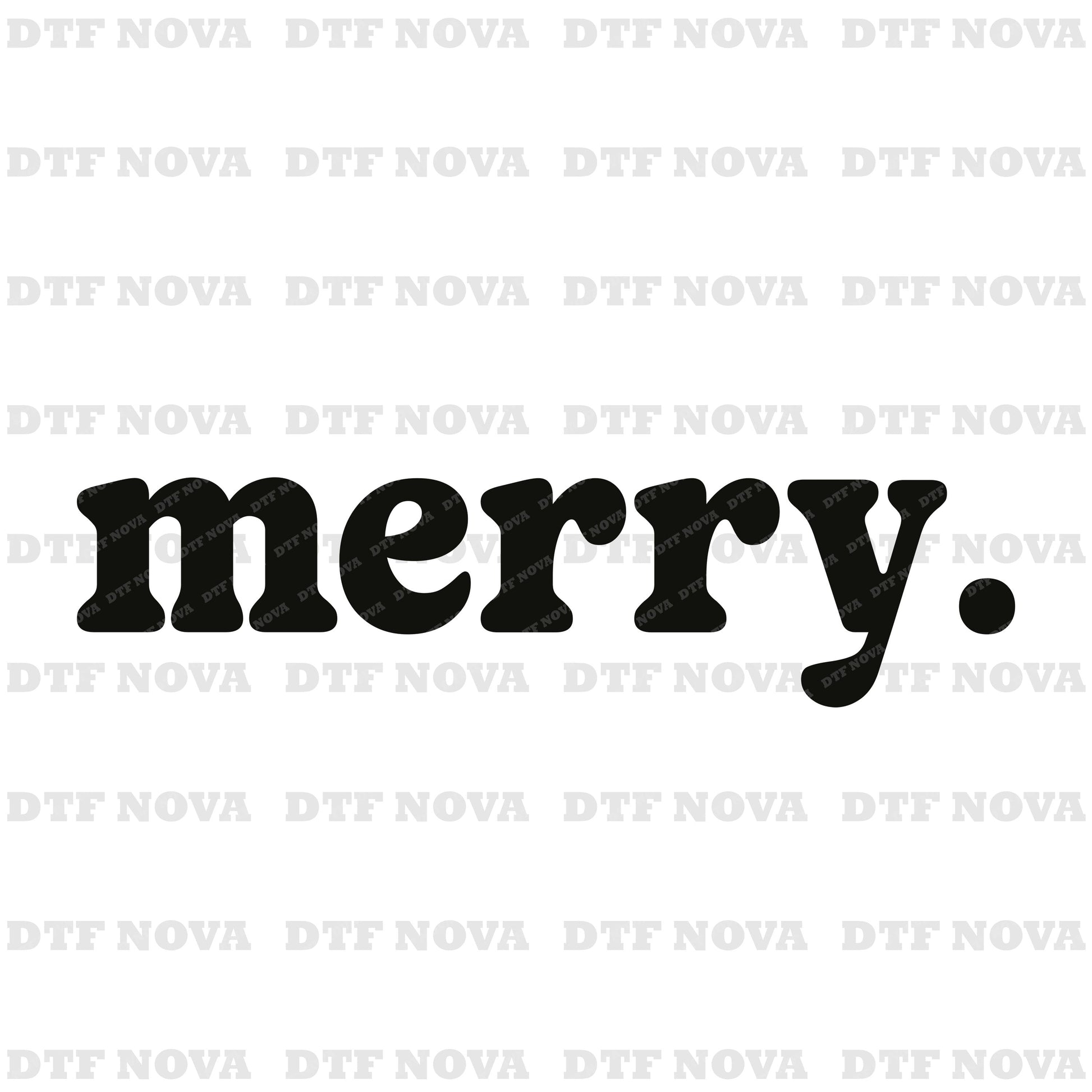 Merry Christmas DTF Transfer 2025 – Holiday Matching Group Ready to Press - DTF NOVA