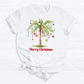 Merry Palm Tree Christmas DTF Transfer – Tropical Holiday Beach Ready to Press Heat Transfer - DTF NOVA
