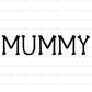 Mummy, Daddy, Middle Boo, Little Boo – Family Halloween DTF Transfers | Ready to Press Heat Transfers