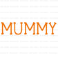 Mummy, Daddy, Middle Boo, Little Boo – Family Halloween DTF Transfers | Ready to Press Heat Transfers