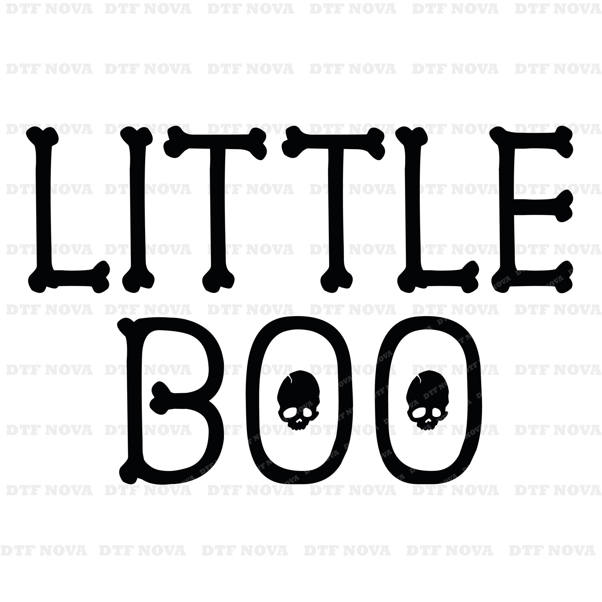 Mummy, Daddy, Middle Boo, Little Boo – Family Halloween DTF Transfers | Ready to Press Heat Transfers - DTF NOVA