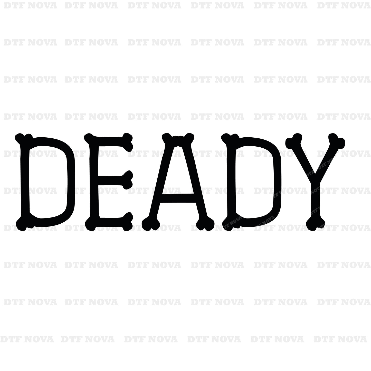 Mummy, Daddy, Middle Boo, Little Boo – Family Halloween DTF Transfers | Ready to Press Heat Transfers - DTF NOVA