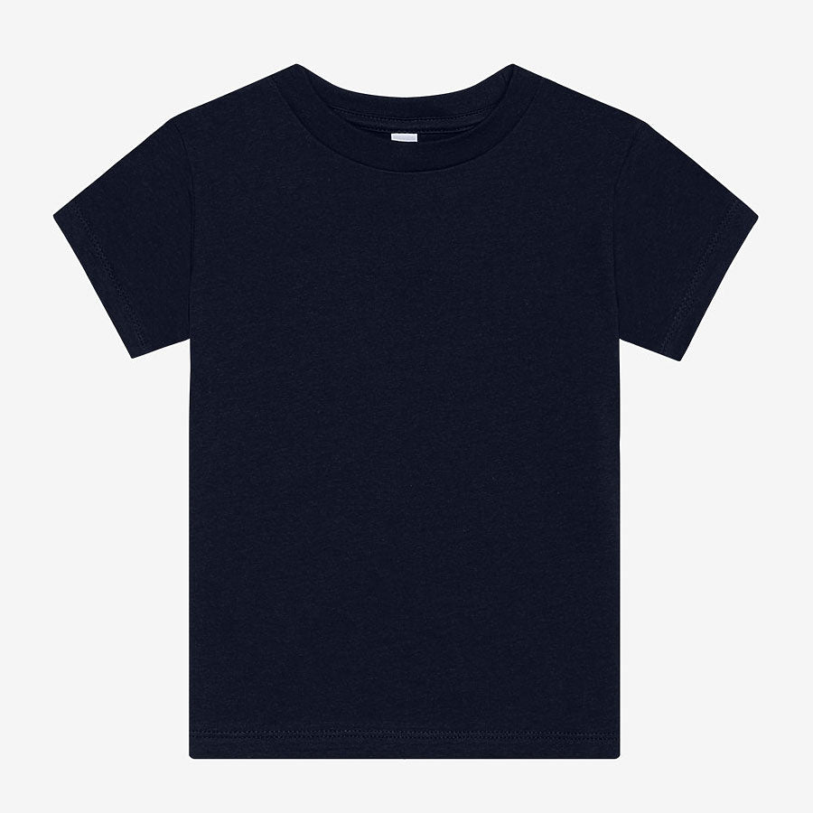 Custom printed Bella+Canvas Toddler Tee – Navy