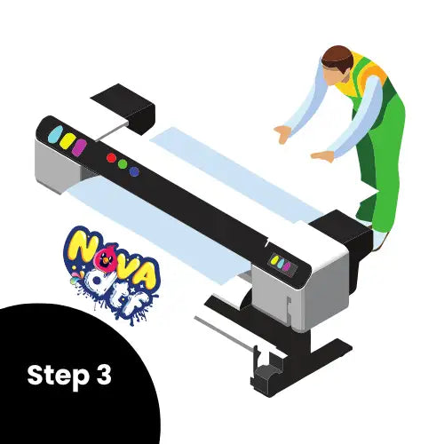 Nova print large format printer with vibrant colors and durable construction.
