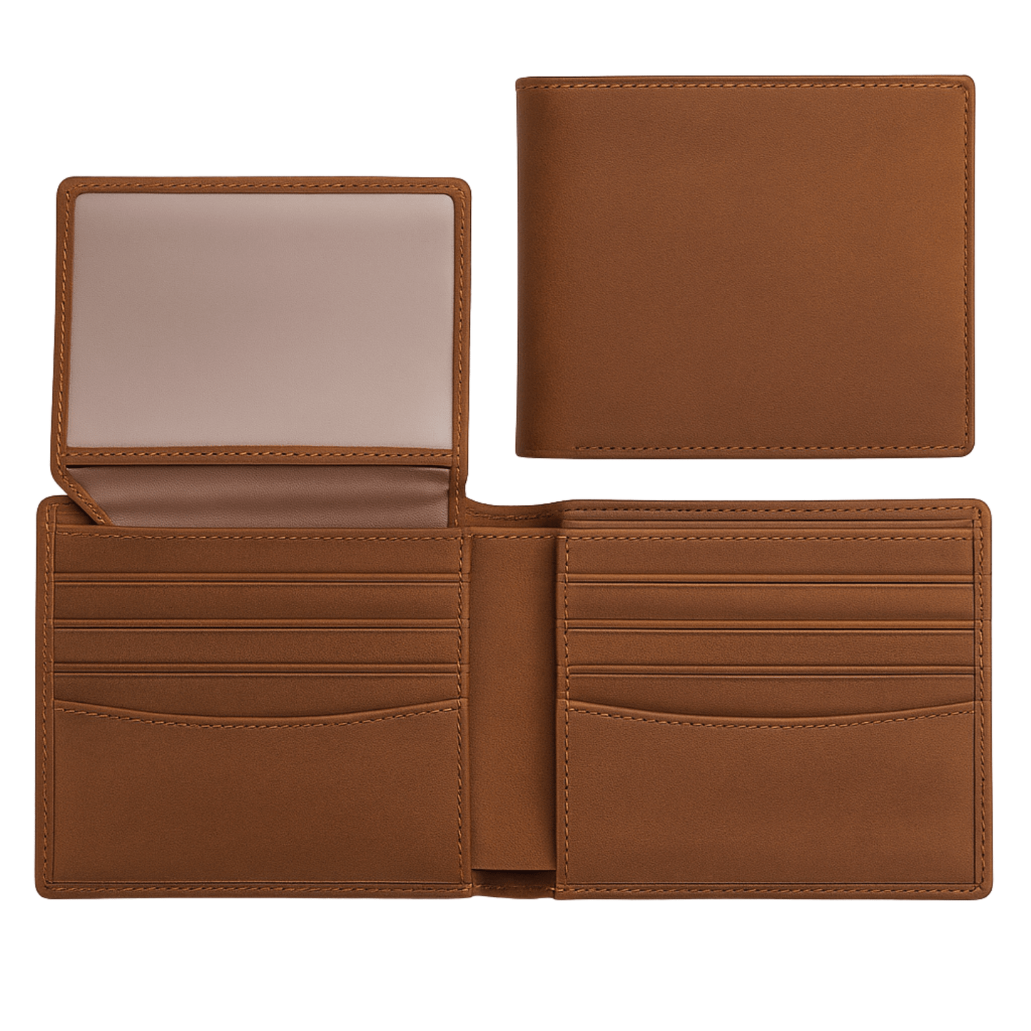 Personalized RFID Leather Wallet - DTF NOVA - DTF NOVA
