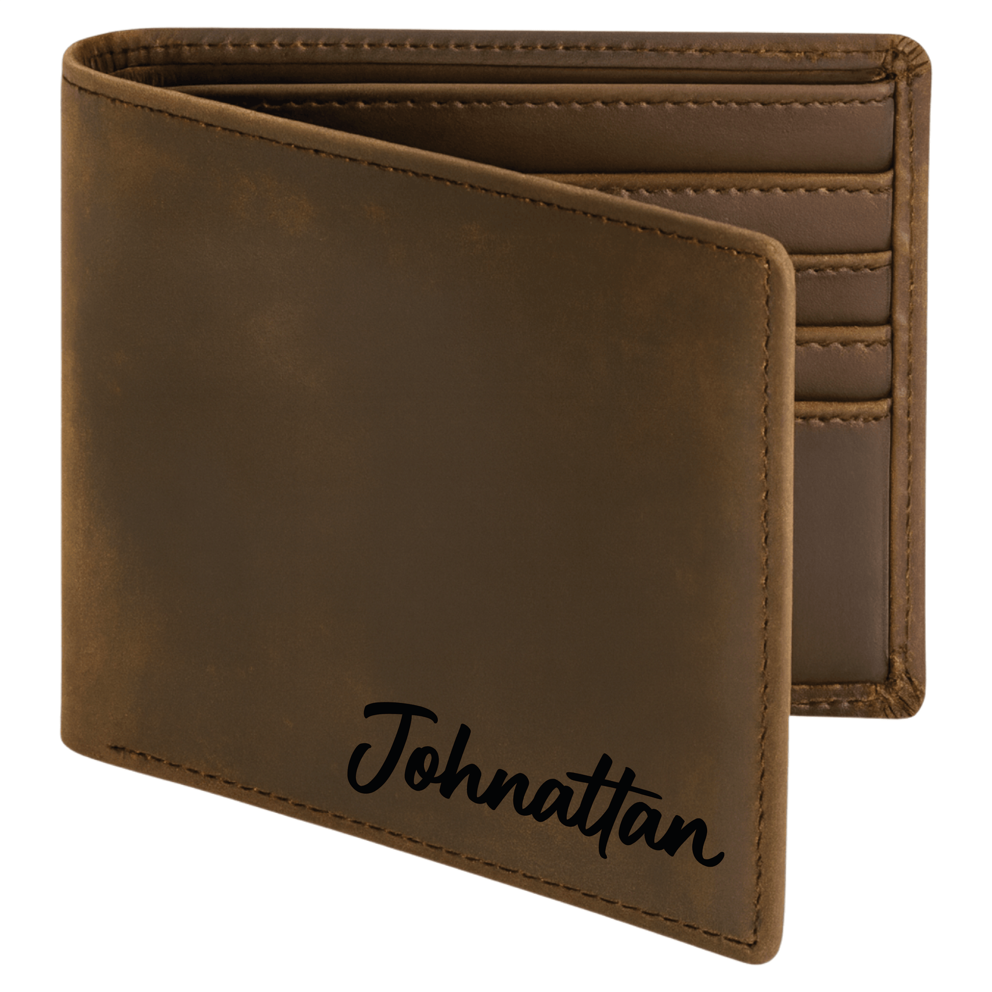 Personalized RFID Leather Wallet - DTF NOVA - DTF NOVA