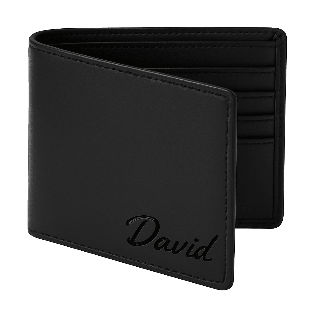 Personalized RFID Leather Wallet - DTF NOVA - DTF NOVA