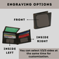 Personalized RFID Leather Wallet - DTF NOVA - DTF NOVA