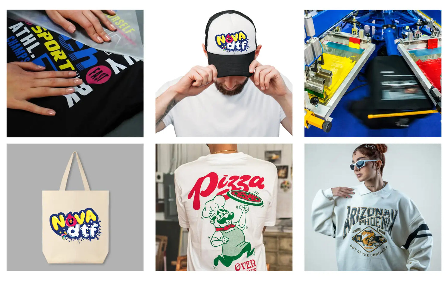 Pizza lover t-shirt with cartoon pizzeria design on white background, cotton material.