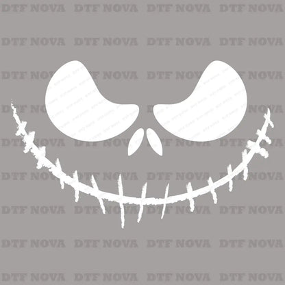 Pumpkin Face DTF Transfer, Halloween Smile DTF Ready to Press, Spooky Jack-O-Lantern Heat Transfer - DTF NOVA - Ready DTF Transfers - NOVA DTF