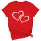 Retro Valentine Heart Love DTF Transfer, Cute Couple - Ready-to-Press - DTF NOVA - Ready DTF Transfers - NOVA DTF
