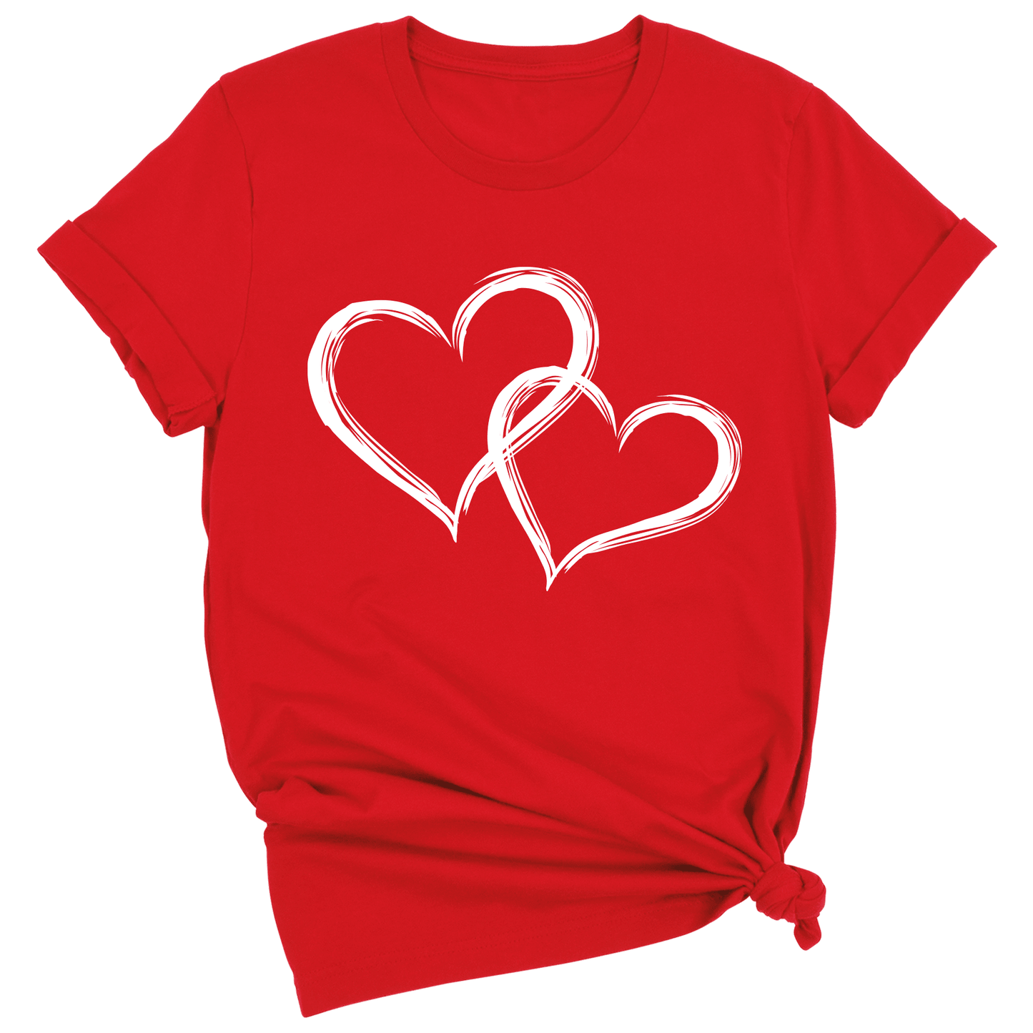 Retro Valentine Heart Love DTF Transfer, Cute Couple - Ready-to-Press - DTF NOVA - Ready DTF Transfers - NOVA DTF