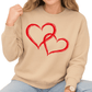 Retro Valentine Heart Love DTF Transfer, Cute Couple - Ready-to-Press - DTF NOVA - Ready DTF Transfers - NOVA DTF
