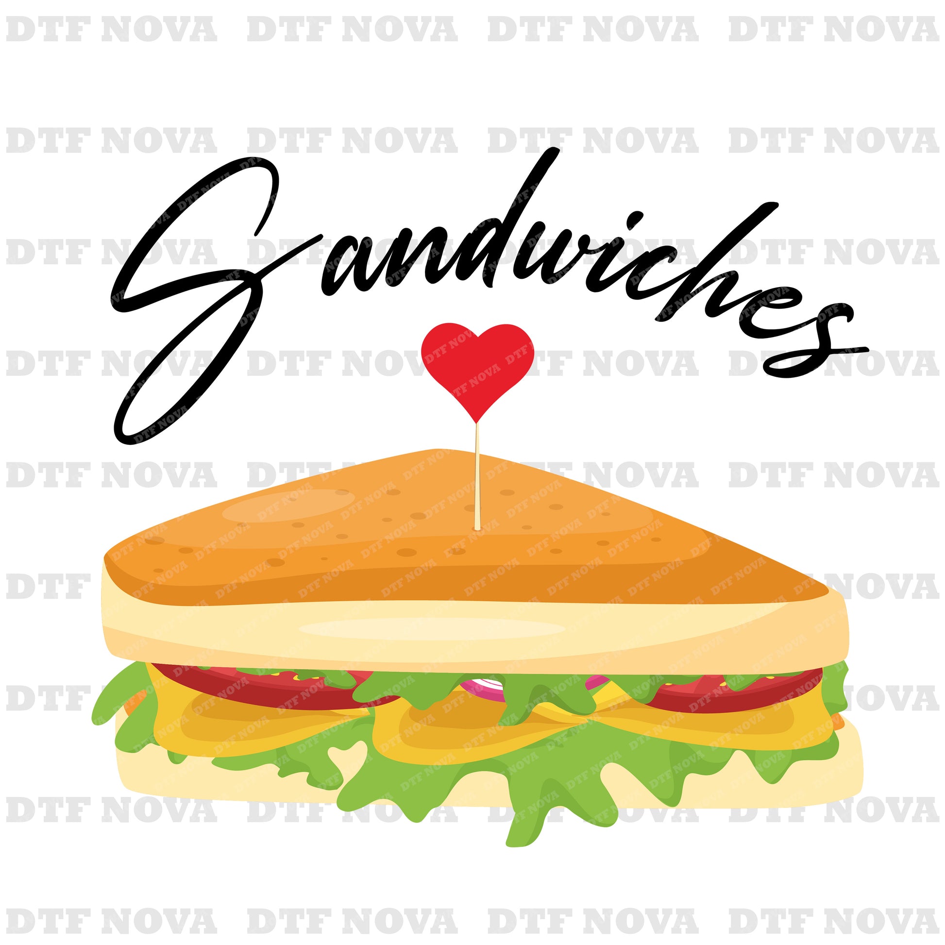 Matching Sandwiches Couple Shirt DTF – We Finish Each Other Ready to Press - DTF NOVA