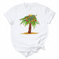Tropical Christmas Palm Tree DTF Transfer – Ready to Press Heat Transfers - DTF NOVA