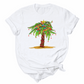 Tropical Christmas Palm Tree DTF Transfer – Ready to Press Heat Transfers - DTF NOVA