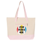 Zippered Canvas Tote Bag - DTF NOVA