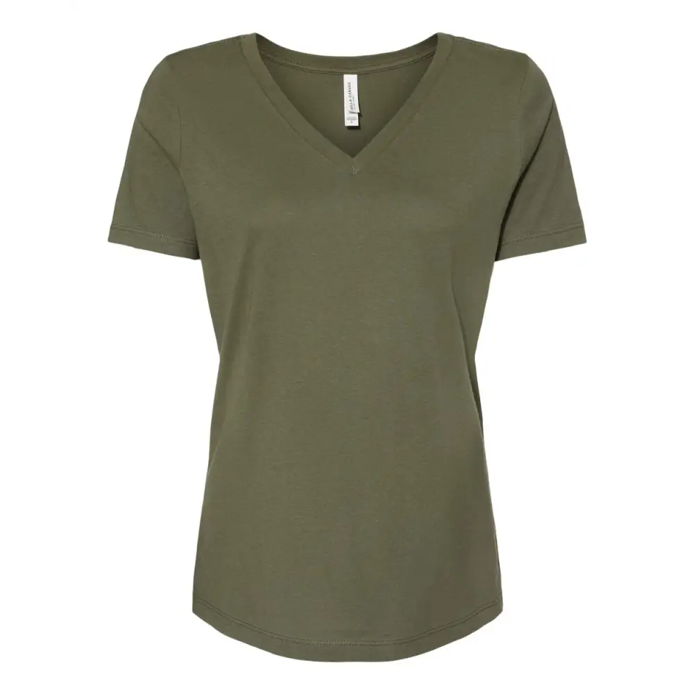 BELLA + CANVAS - Women's Relaxed Jersey V - Neck - 6405 - DTF NOVA