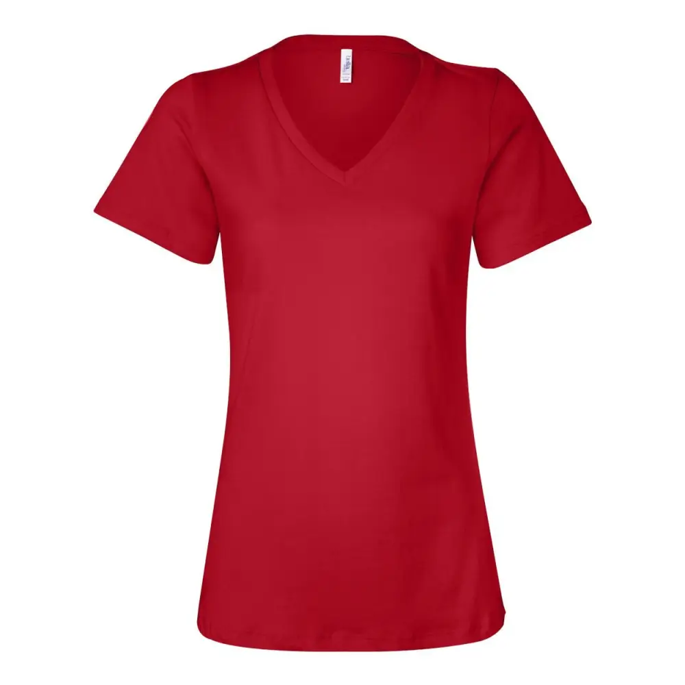 BELLA + CANVAS - Women's Relaxed Jersey V - Neck - 6405 - DTF NOVA