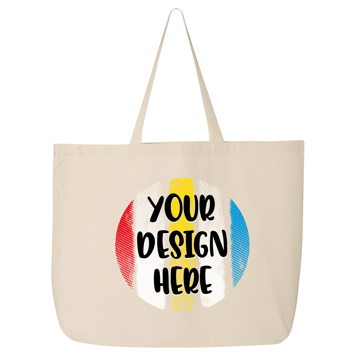 Custom printed Canvas Tote Bag – Natural