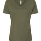 BELLA + CANVAS - Women's Relaxed Jersey V-Neck - 6405